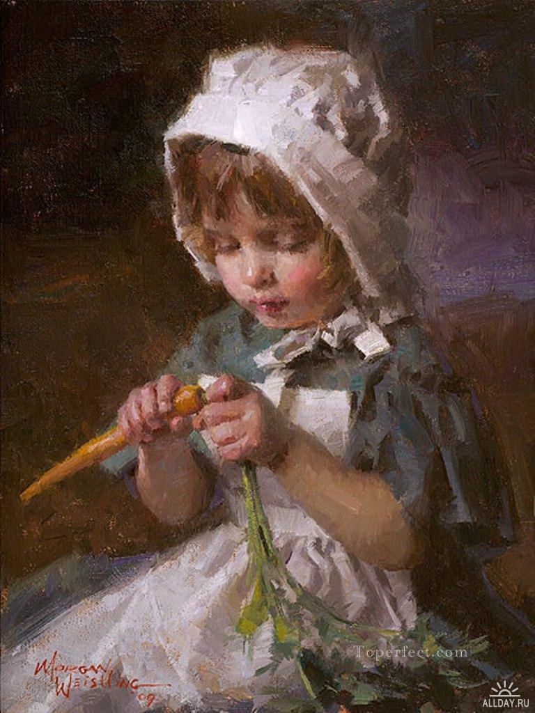 Kid MW 05 impressionism Oil Paintings